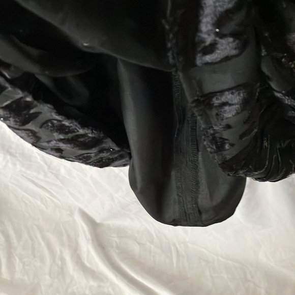 Express: Black on Black Cheetah Print Shimmer Dress- S - Picture 16 of 16